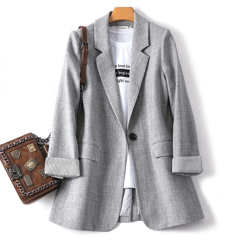 Haut de costume décontracté pour femme