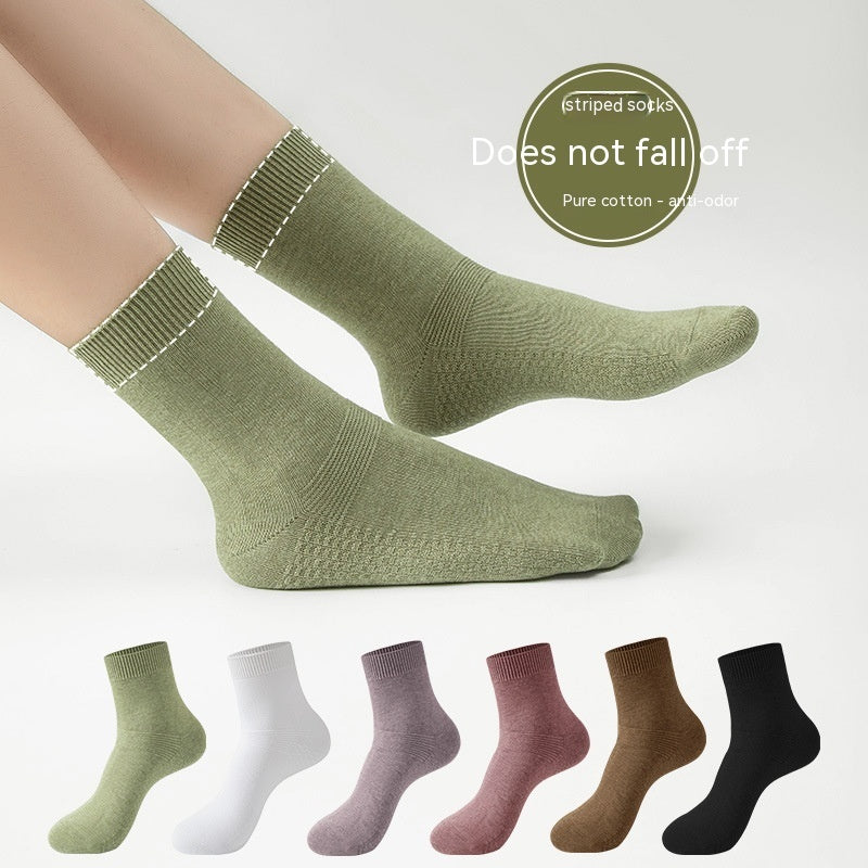 Chaussettes en coton pour femmes