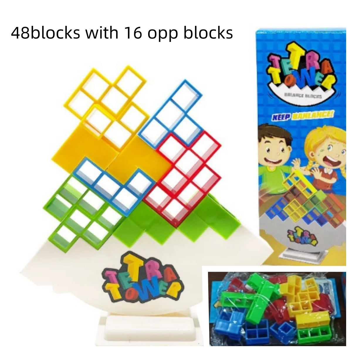Jeux d'empilage de blocs d'équilibre