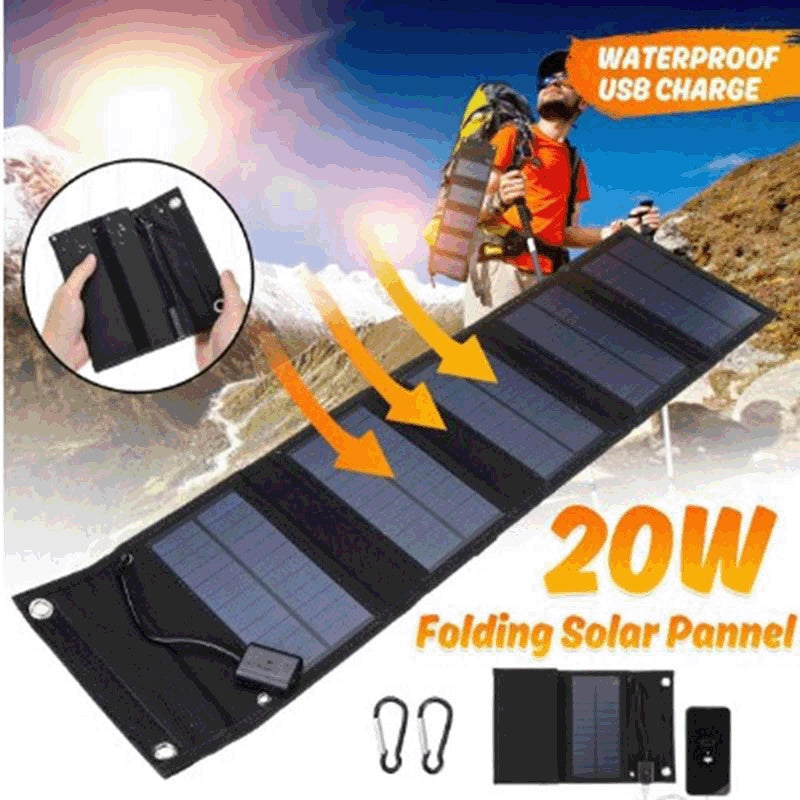 Outdoor Travel Portable Foldable Solar Charger 30 W