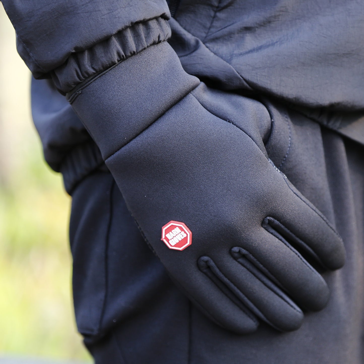 Velvet Gloves for cycling and skiing