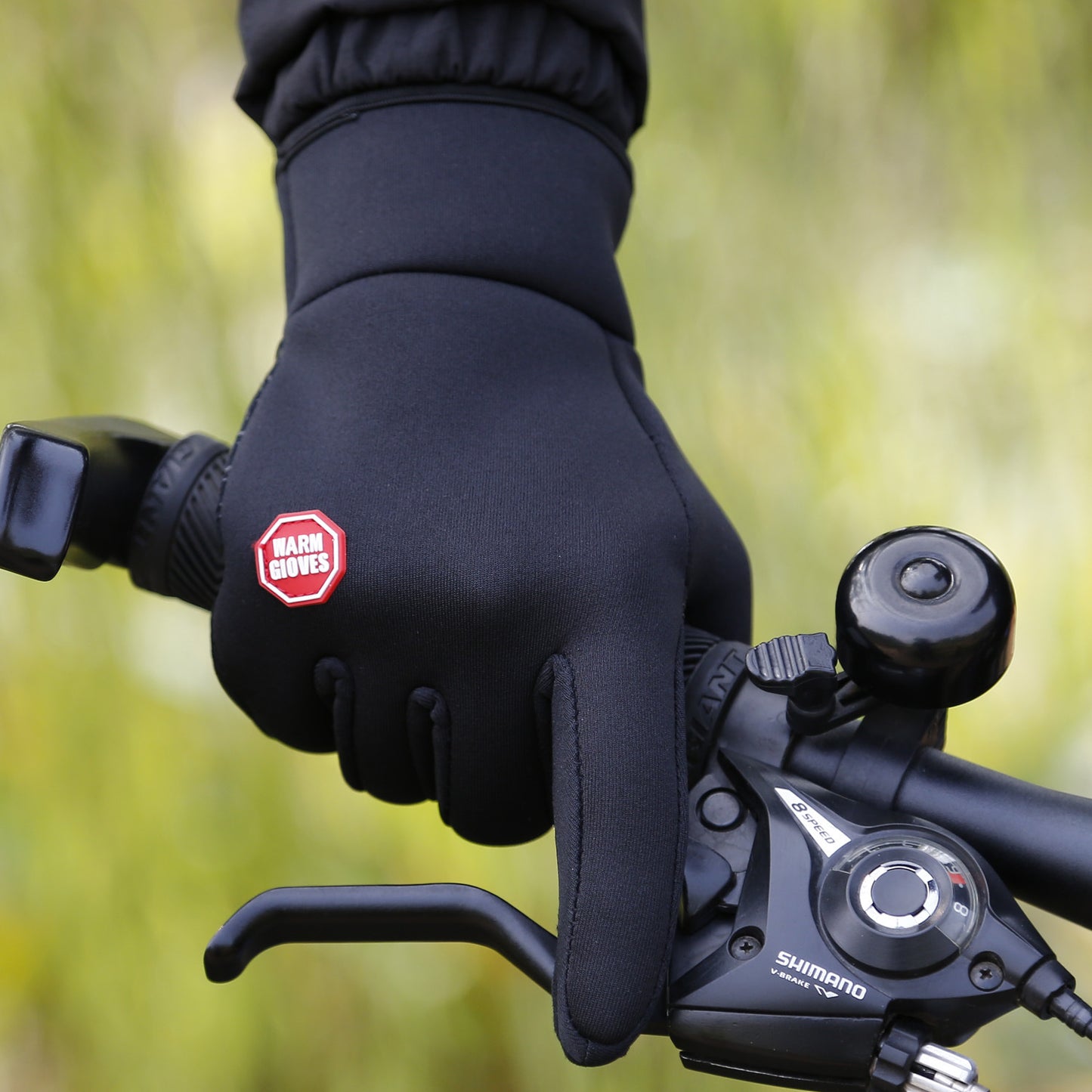 Velvet Gloves for cycling and skiing