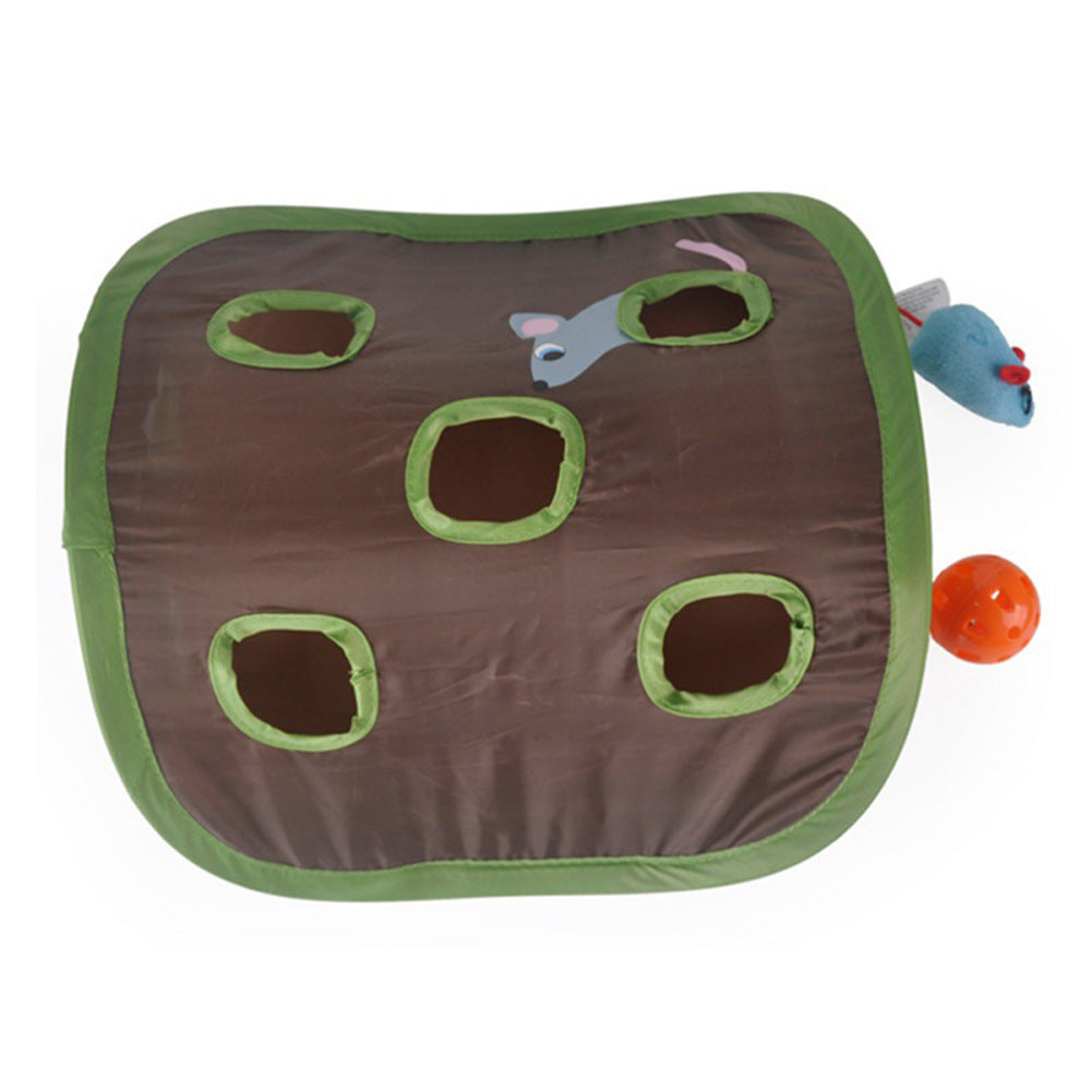 Pet 9 holes hunt toy for cat